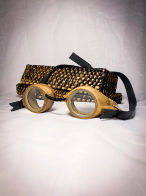Bajau wooden goggles